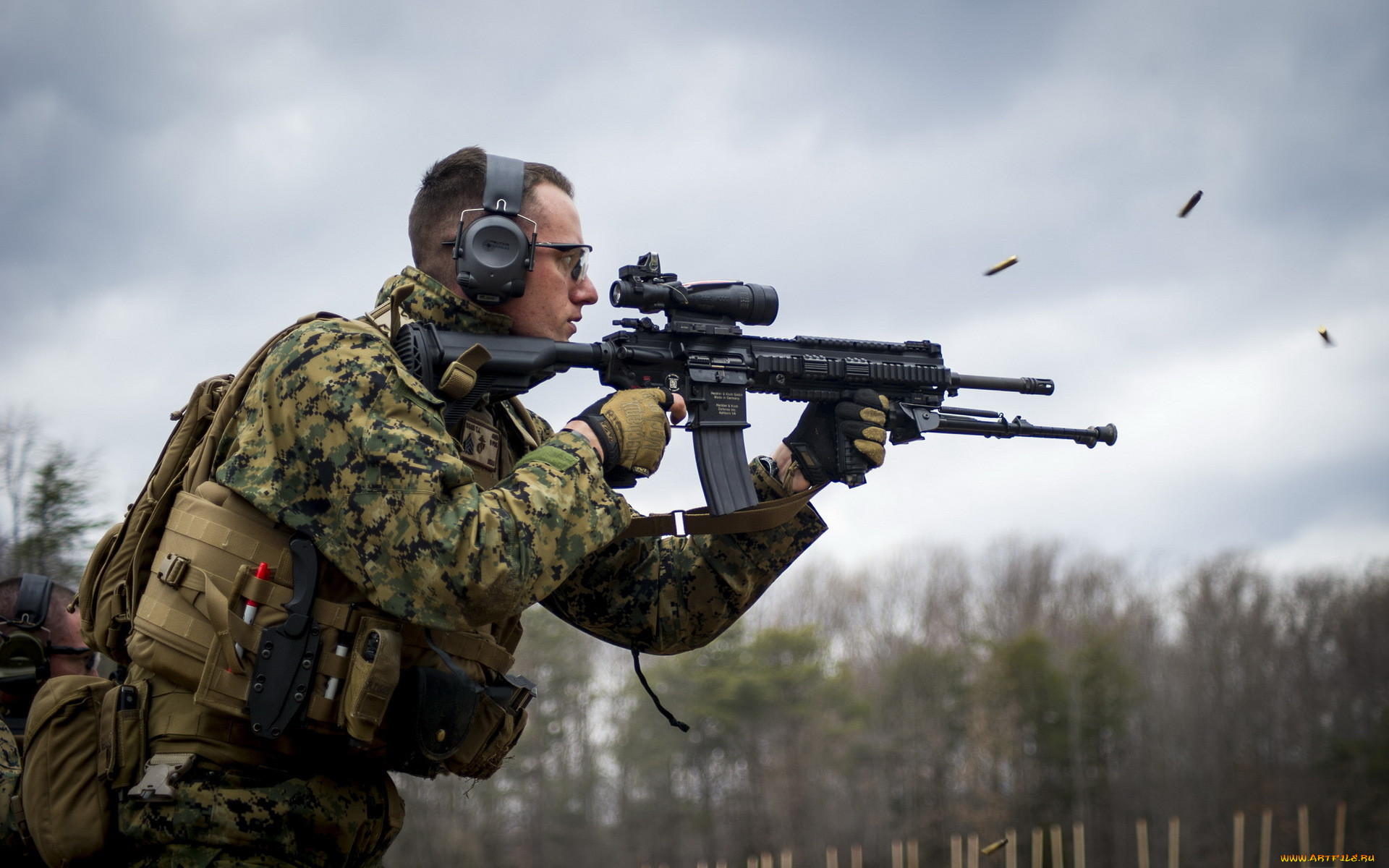 , , , infantry, automatic, rifle, m27, united, states, marine, corps